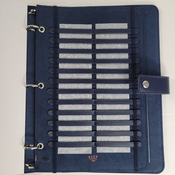 KEEP Collective Large Portfolio Binder Charms Page Jewelry Storage Stella & Dot - Picture 7 of 13